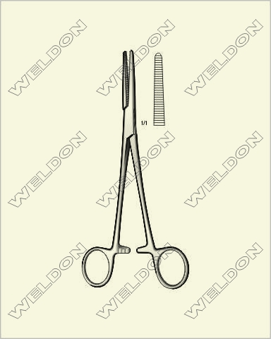 Dressing And Hemostatic Forceps